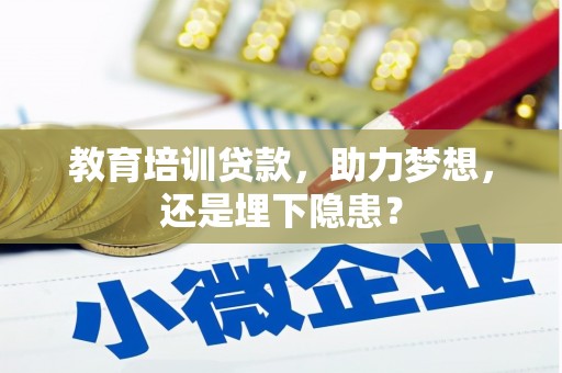 左镇教育培训贷款，助力梦想，还是埋下隐患？