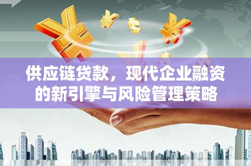 龙游供应链贷款，现代企业融资的新引擎与风险管理策略