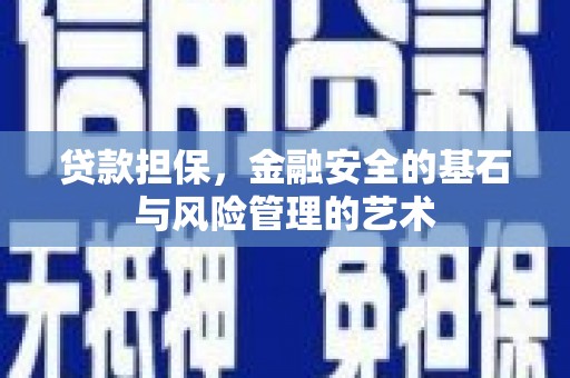 琼中贷款担保，金融安全的基石与风险管理的艺术