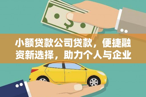西市小额贷款公司贷款，便捷融资新选择，助力个人与企业成长