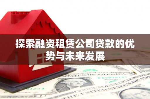 晋州探索融资租赁公司贷款的优势与未来发展