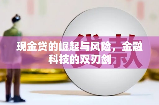 温泉现金贷的崛起与风险，金融科技的双刃剑