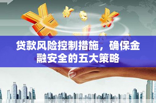 无为贷款风险控制措施，确保金融安全的五大策略