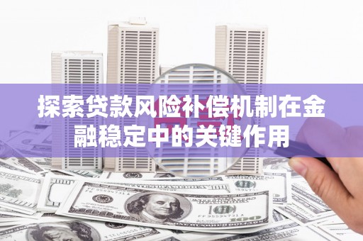 沈丘探索贷款风险补偿机制在金融稳定中的关键作用
