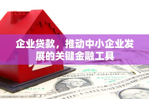 唐县企业贷款，推动中小企业发展的关键金融工具