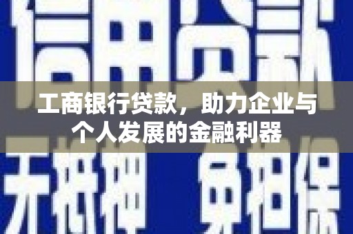 苍南工商银行贷款，助力企业与个人发展的金融利器