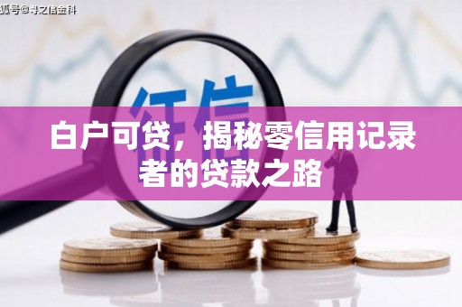 长岭白户可贷，揭秘零信用记录者的贷款之路