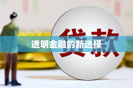 馆陶透明金融的新选择